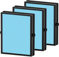 3 Pack MK04 Air Filter Replacement for MK-04 Purifier - Better Fit