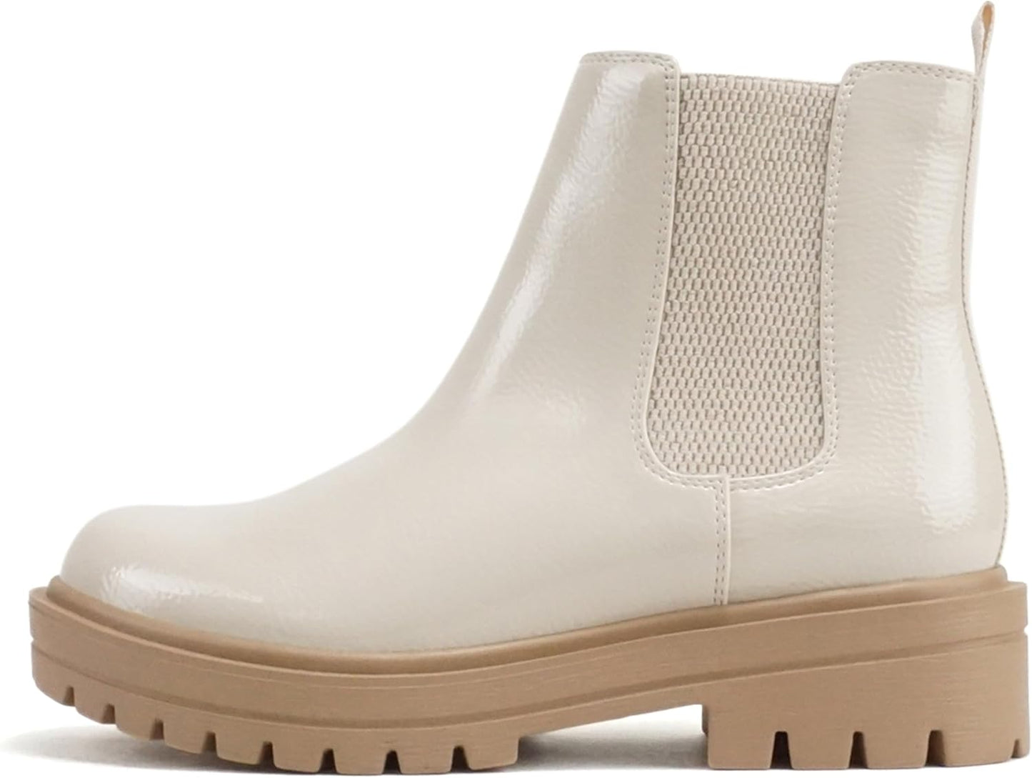 Soda Pilot Women Lug Sole Low Heel Chelsea Ankle Bootie Review
