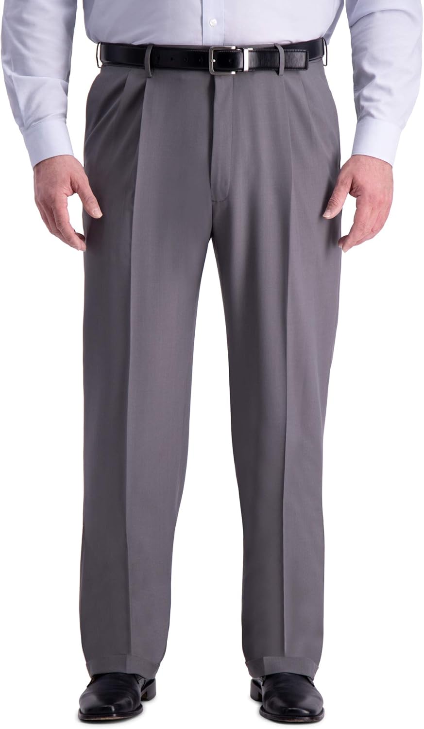 Haggar Men's Premium Comfort Classic Fit Pleat Front Pant Review