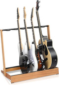 Ktaxon Wood Guitar Stand - Folding Floor Rack