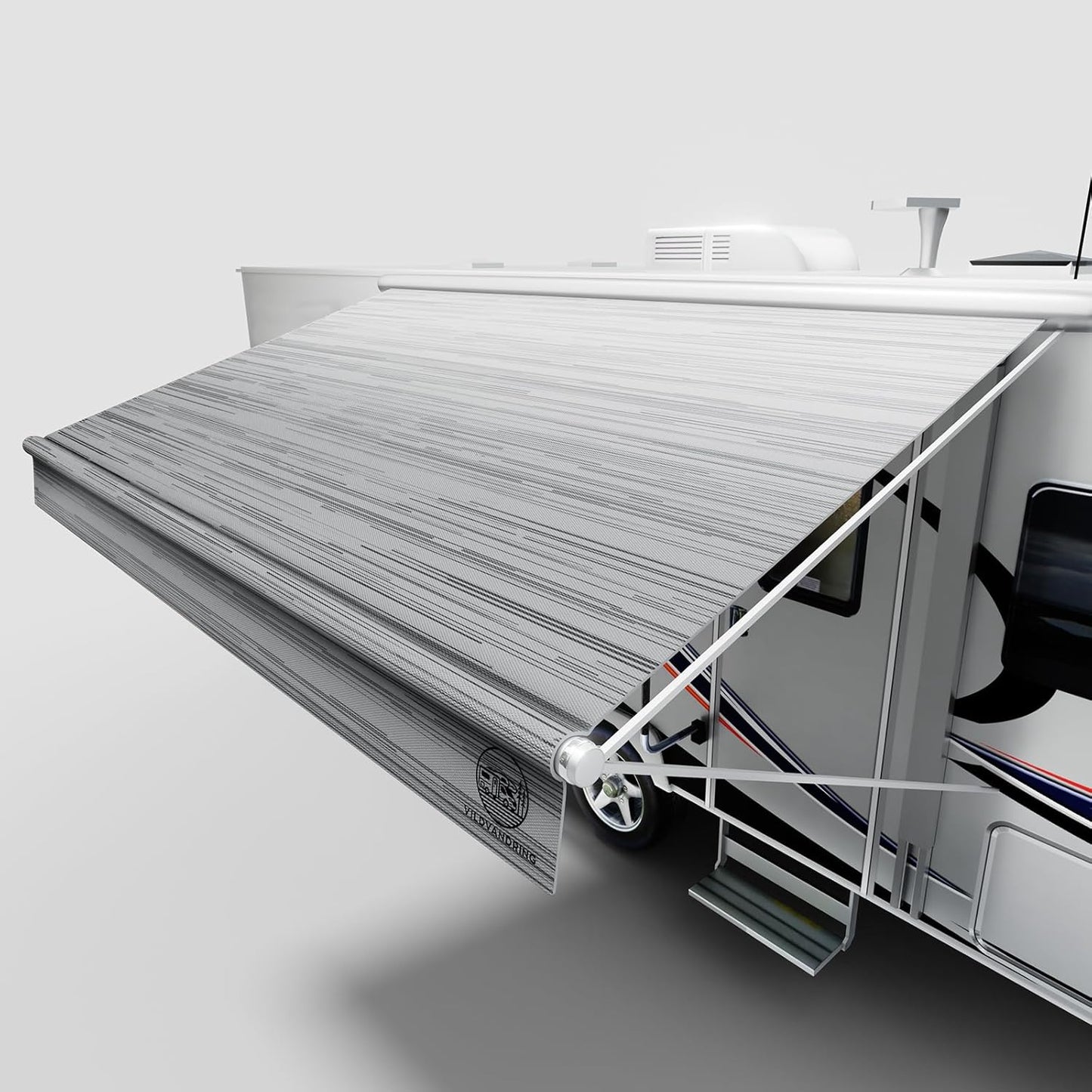 RV Awning Fabric Replacement for Electric & Manual Awnings