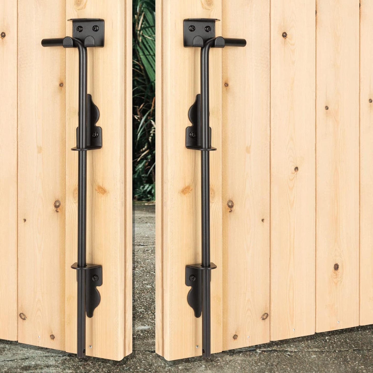 24 in Heavy Duty Cane Bolt Gate Drop Rod for Secure Gates