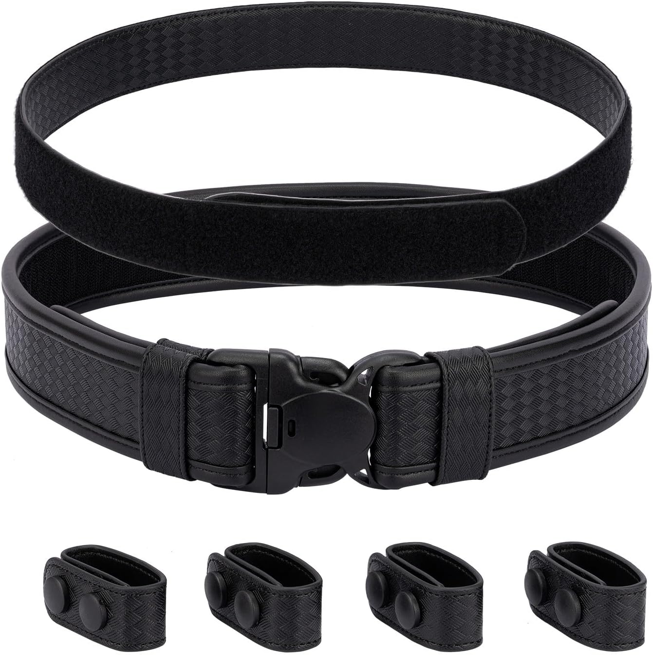 2in Basketweave Duty Belt for Police Law Enforcement Security