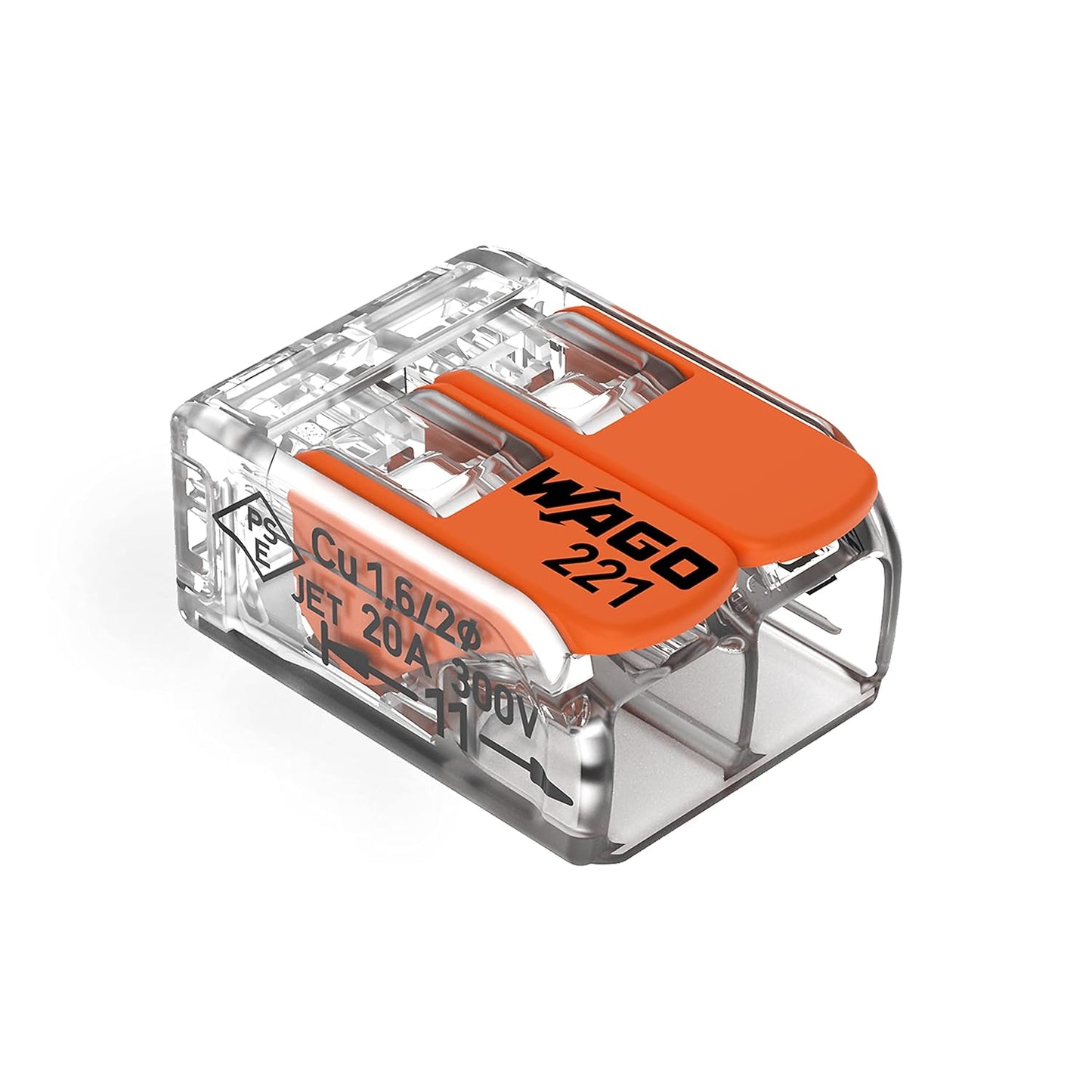 WAGO 221-412 Compact Lever-Nuts for Easy Electrical Connections