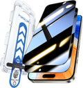 9H+ Military-Grade Tempered Glass iPhone 17 Pro Max Privacy Screen