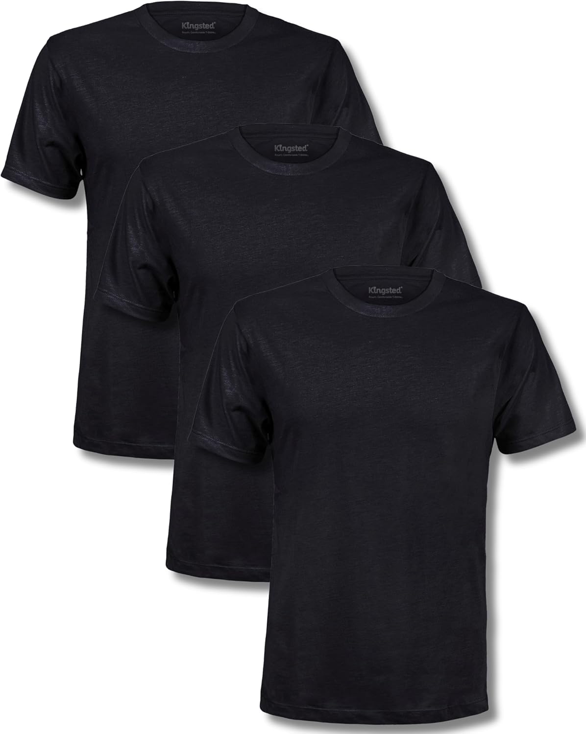 Kingsted T-Shirts for Men Pack - Super Soft Classic Tees
