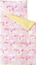 Toddler Nap Mat with Removable Pillow - Cozy Preschool Sleep Mat