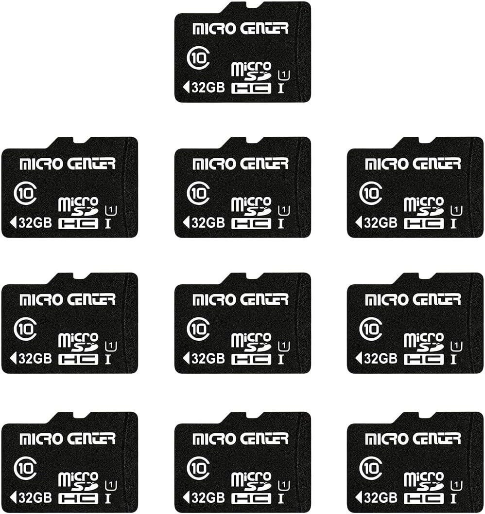 Micro Center 32GB Class 10 MicroSDHC Card for Mobile Devices