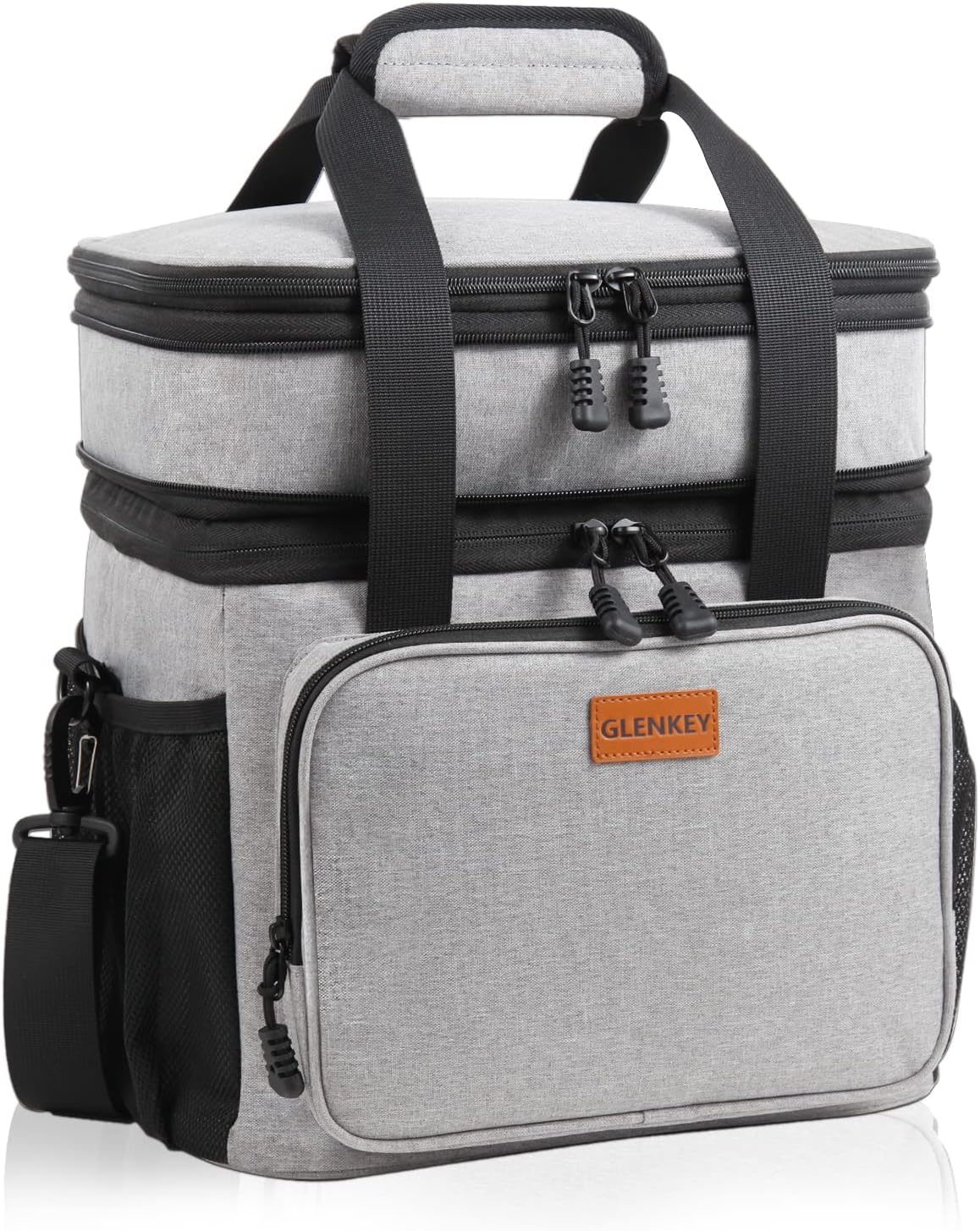 Double Decker XLarge Lunch Box for Work, Camping, and More