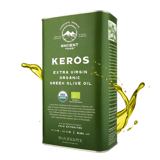 Organic Extra Virgin Olive Oil Cold Pressed from Ancient Trees
