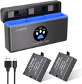 JYJZPB Hero 13 Battery 2200mAh 2-Pack with 3-Channel Charger - Long