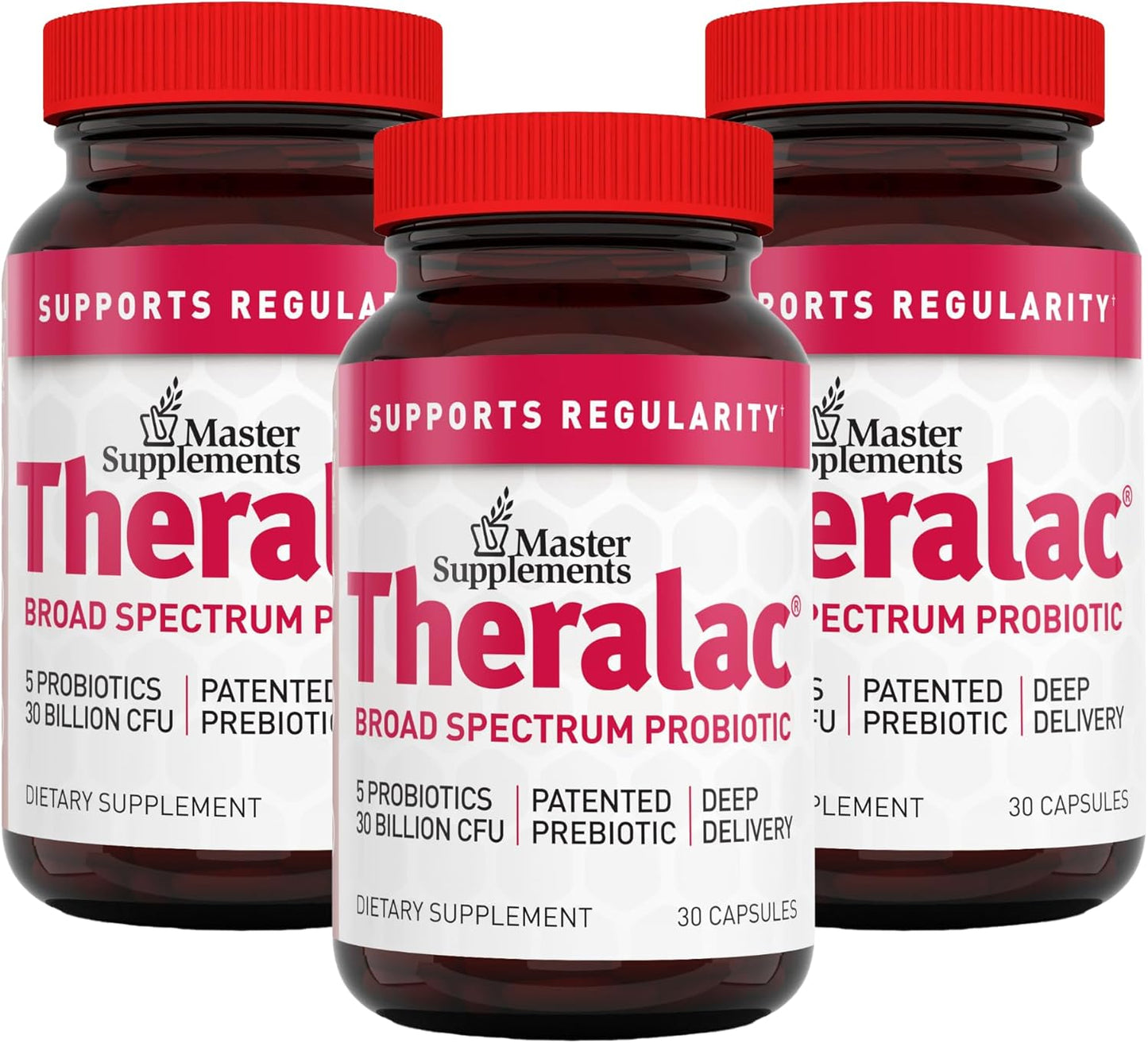 Master Supplements Theralac Probiotic for Optimal Gut Health