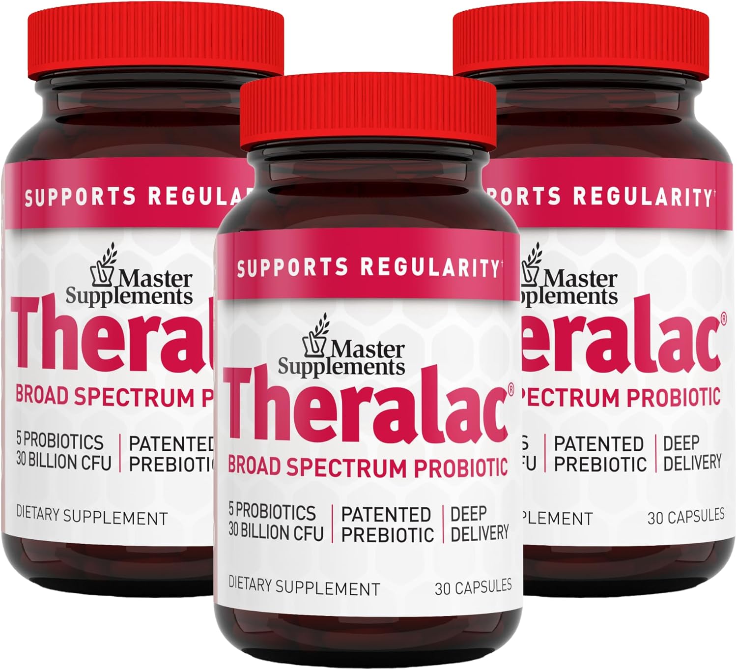 Master Supplements Theralac Probiotic for Optimal Gut Health