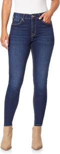 Angels Forever Young Womens 360 Sculpt Skinny Mid-Rise Jeans