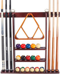 GSE Games Wall Mount Rack for Cue Sticks and Sports Equipment