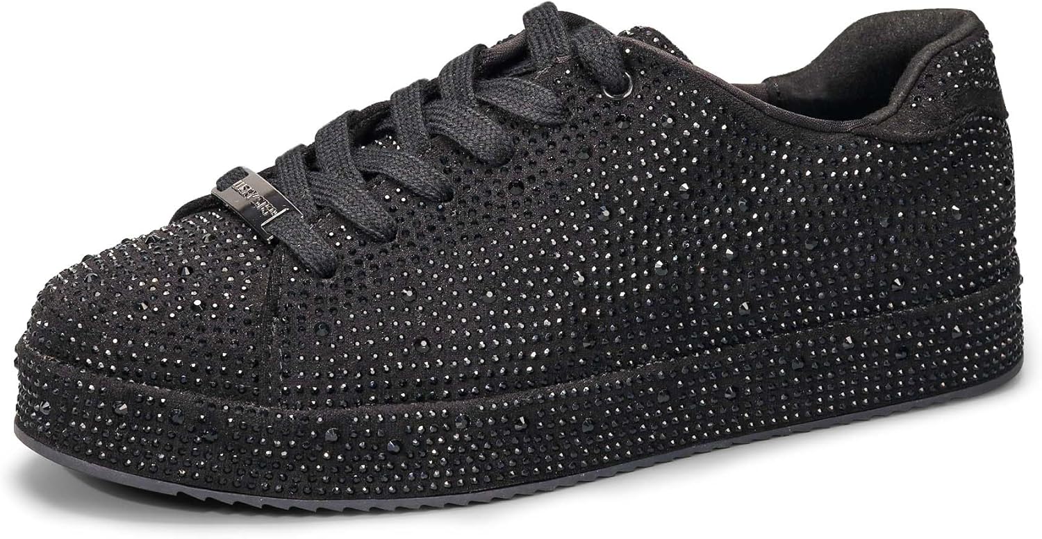 Sparkly Rhinestone Fashion Glitter Sneakers for Women