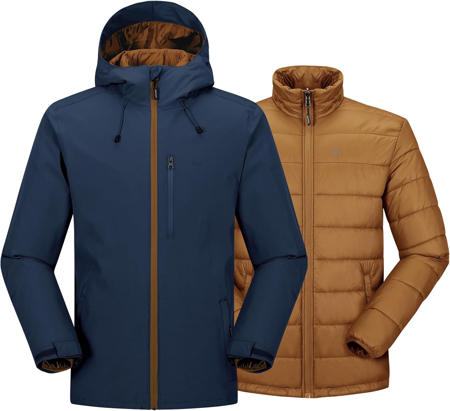 33000ft Men's 3-in-1 Ski Jacket: Waterproof & Warm