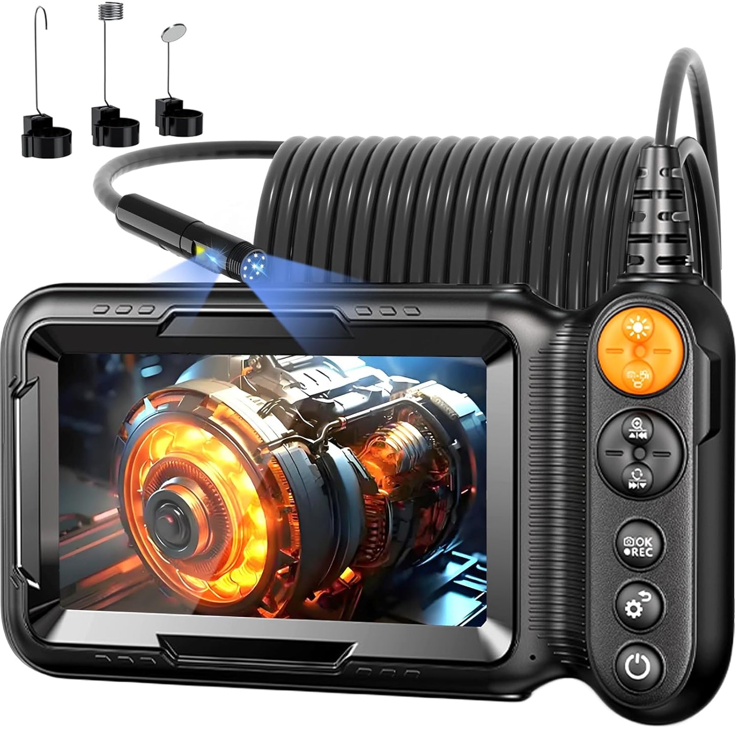 Endoscope Camera with Light for Detailed Inspections and Repairs