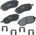 Bendix Premium SBC929 Ceramic Front Brake Pads - Reliable OE Fit