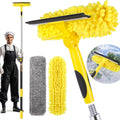144 in Long Reach Window Squeegee with Telescoping Pole - High Reach