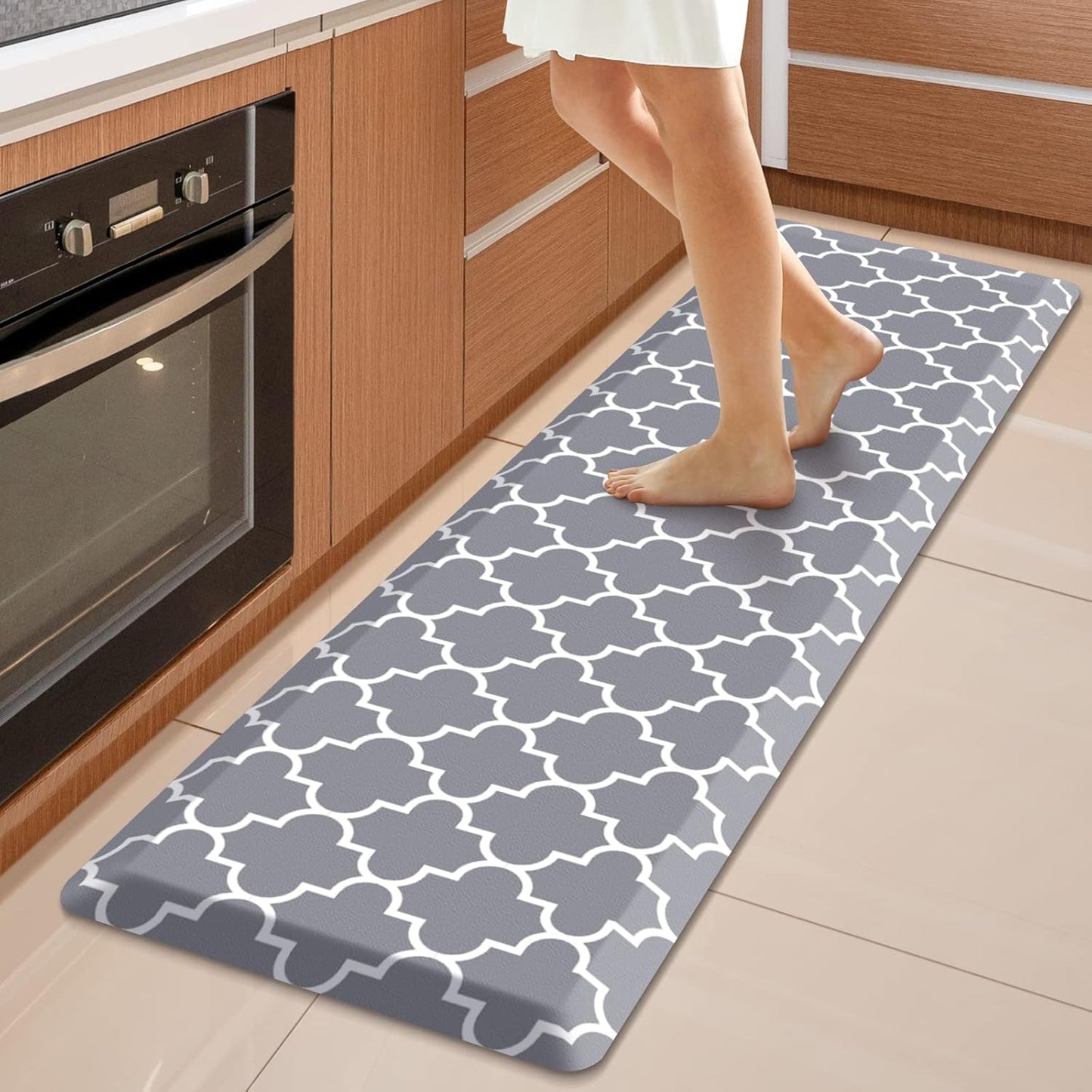 WISELIFE Kitchen Runner Rugs Anti-Fatigue Non-Slip Comfort Mat