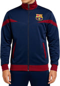 FC Barcelona Team Track Jacket - Official Unisex Soccer Outerwear