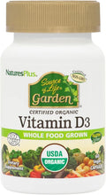 Source of Life Garden Vitamin D3 5000 IU Vegan Capsules - Immune
