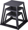 Plyometric Jump Box 3-Piece Set 12/18/24 in - Stable Training Box
