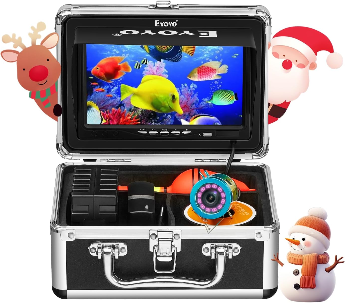 Underwater Fishing Camera with Infrared Lights
