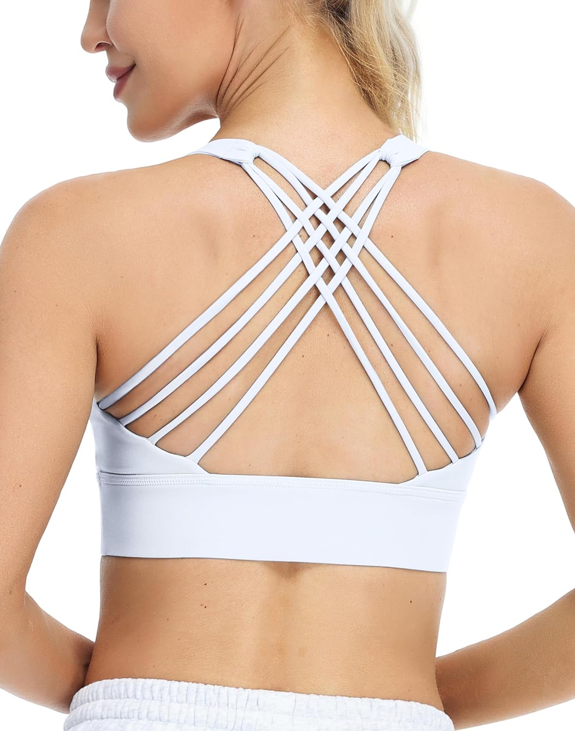 Icyzone Strappy Sports Bras - Ultimate Support
