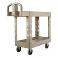 BRUTE Heavy Duty Utility Cart with Ergonomic Handle and Storage