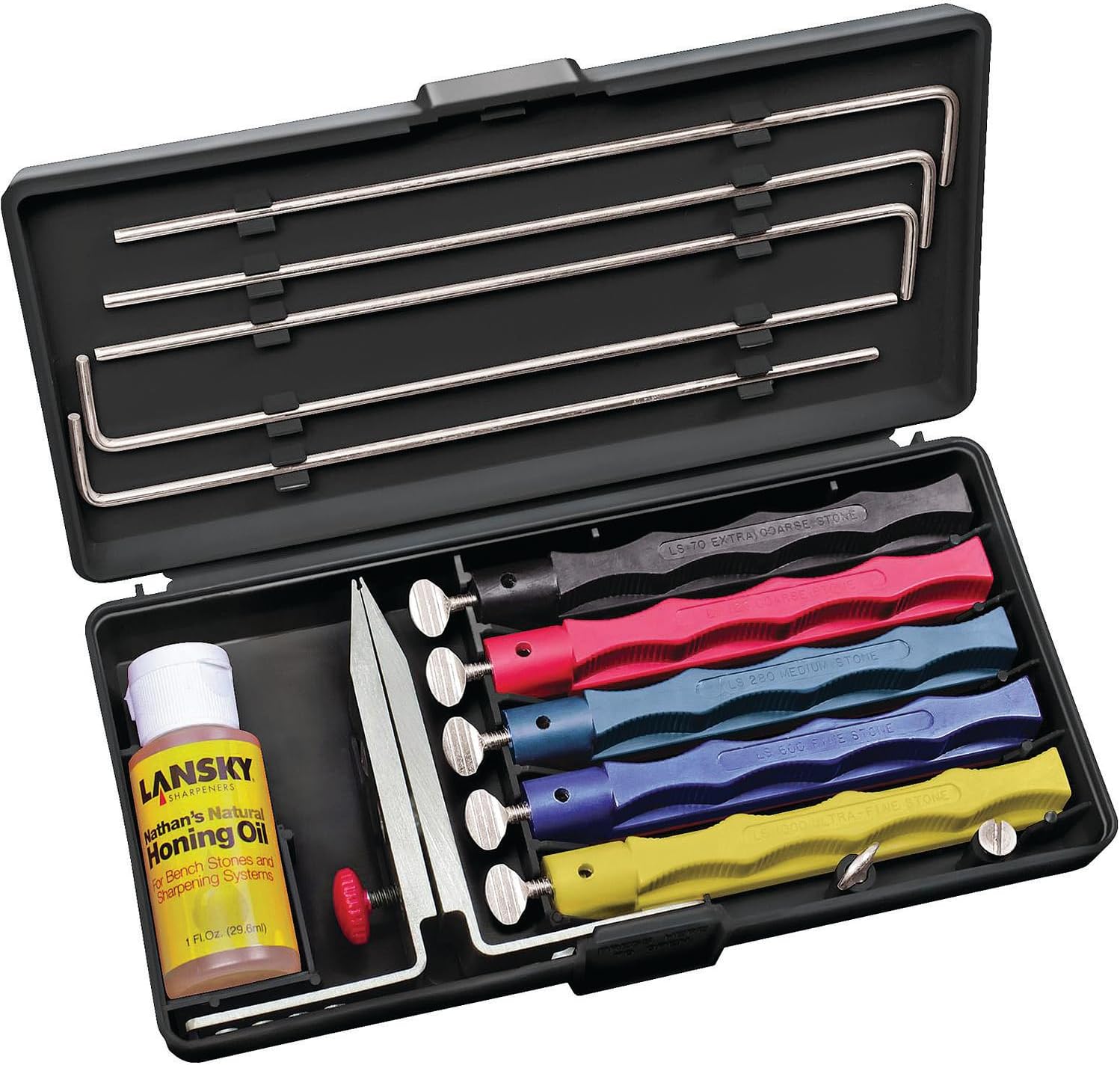 Lansky Deluxe Knife Sharpening System for Precision Sharpening
