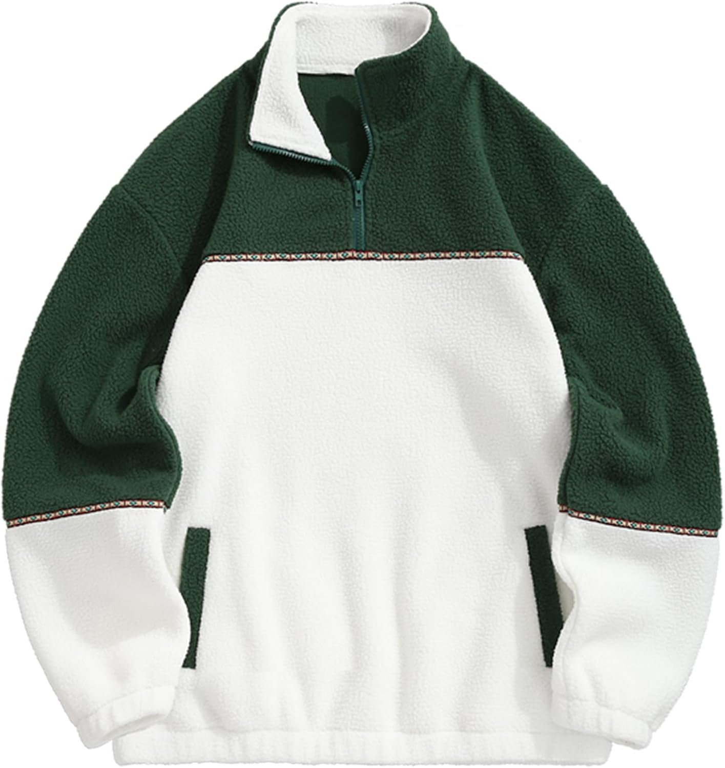 ZAFUL Men 1/4 Zipper Sweatshirt for Stylish Fall Looks