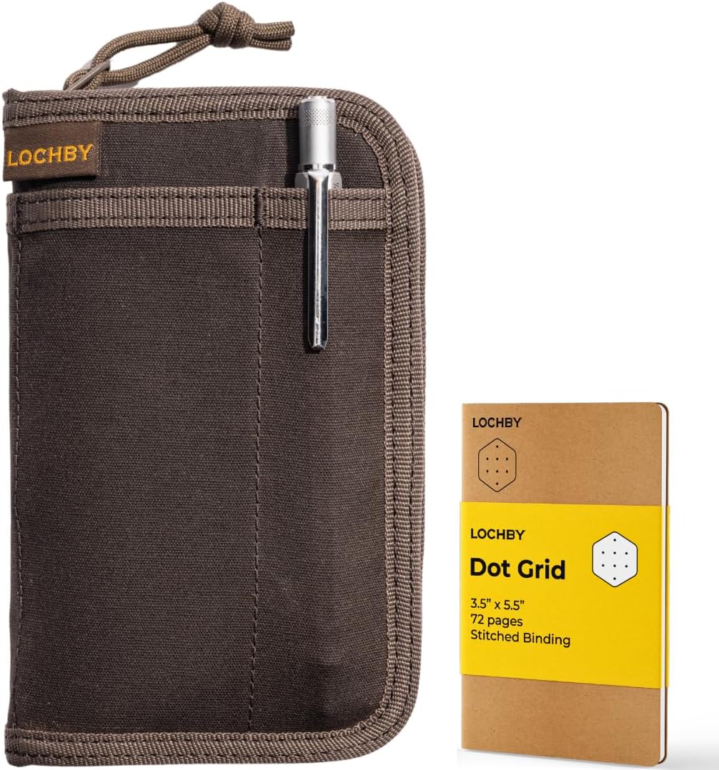 LOCHBY Pocket Journal - Ideal for Travelers & Daily Use