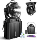 Portable Misting Fan for Outdoors - Perfect for Camping & Parties