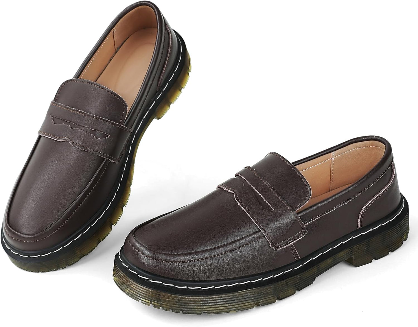 Women's Classic Penny Loafers for Fashion and Driving Comfort