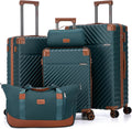 Luggage Sets 5 Piece TSA Lock Spinner Wheels - Lightweight Hardshell