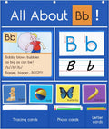 All About Letter Pocket Chart - Daily Alphabet Practice for Circle