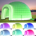 Inflatable Igloo Dome Tent with RGB Lights for Memorable Events