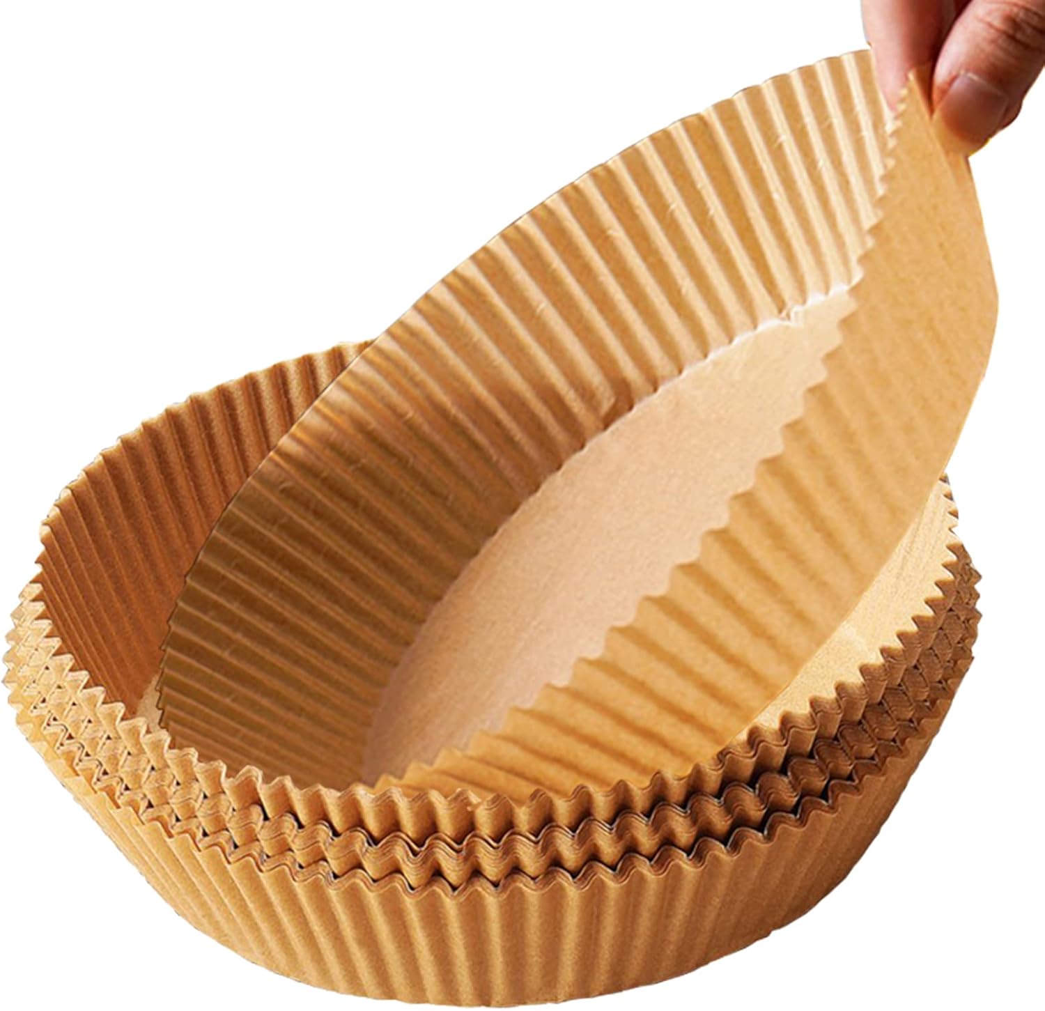200 Non-Stick Air Fryer Liners - Oil-Proof & Food Grade