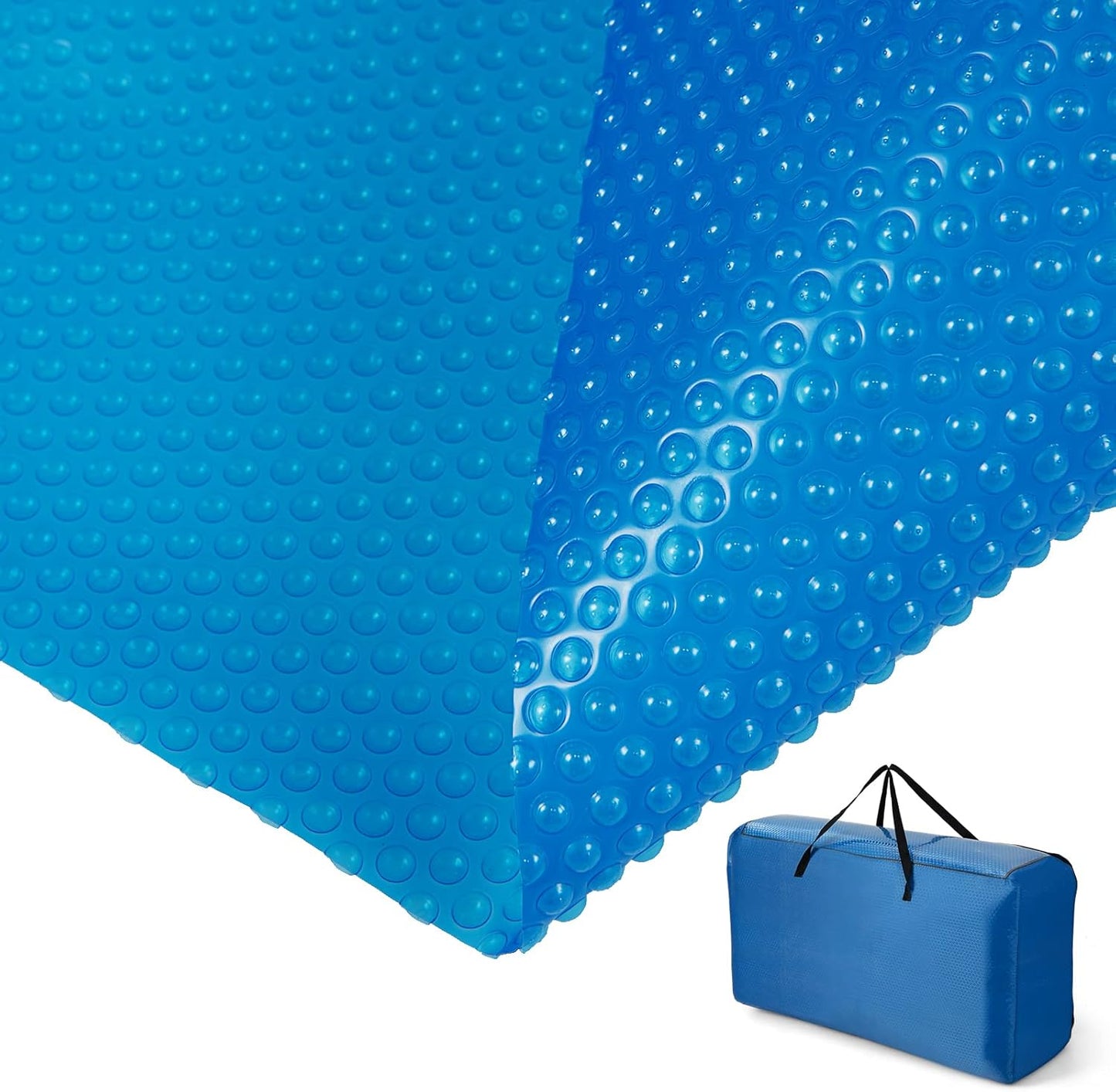Goplus Pool Cover 20 x 40 FT Solar Blanket for All Pools