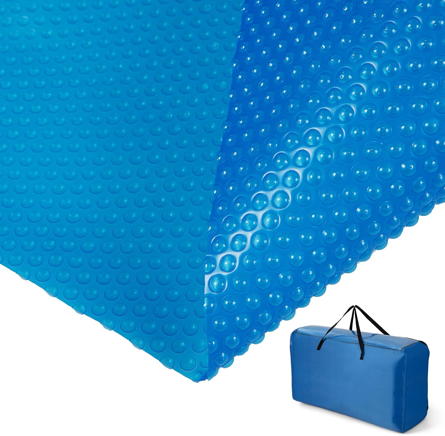 Goplus Pool Cover 20 x 40 FT Solar Blanket for All Pools