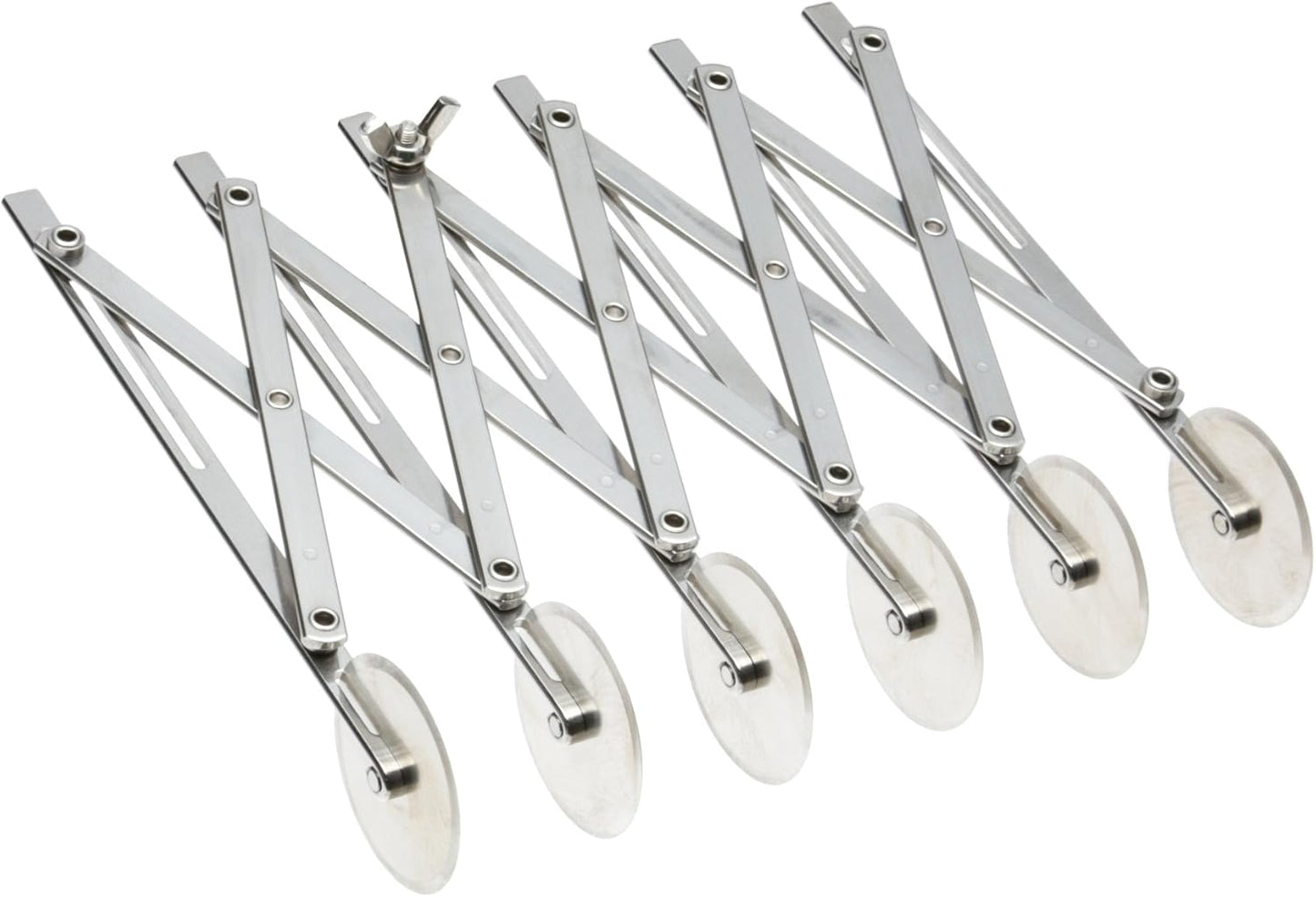 Ateco 6 Wheel Stainless Steel Cutter for Perfect Portions