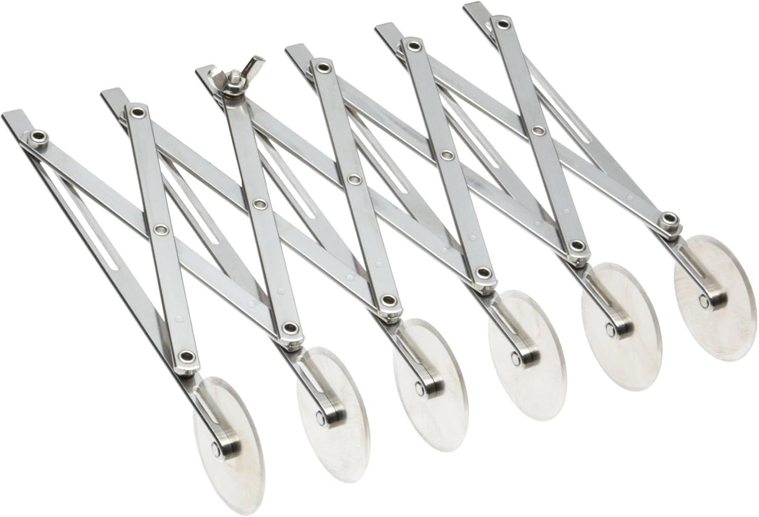 Ateco 6 Wheel Stainless Steel Cutter for Perfect Portions