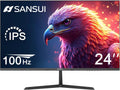 SANSUI 24 FHD IPS Monitor - Vibrant Colors, Smooth Display