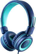 Kids Headphones Foldable On-Ear Stereo for Children - Durable Comfort