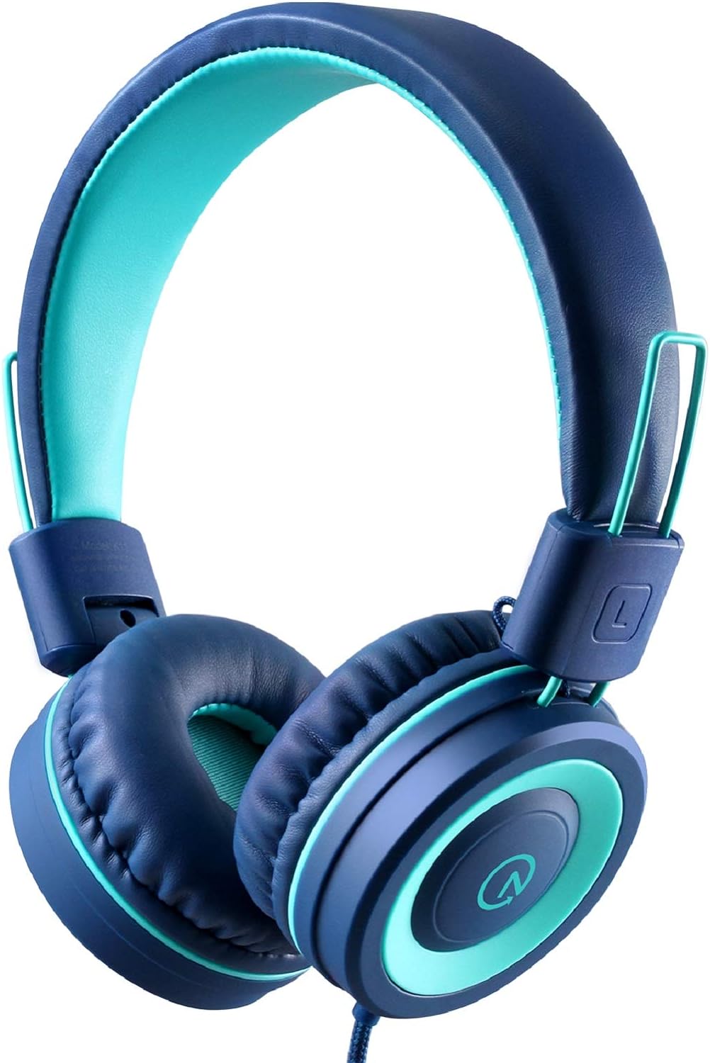 Foldable Kids Headphones - Tangle-Free Stereo Sound