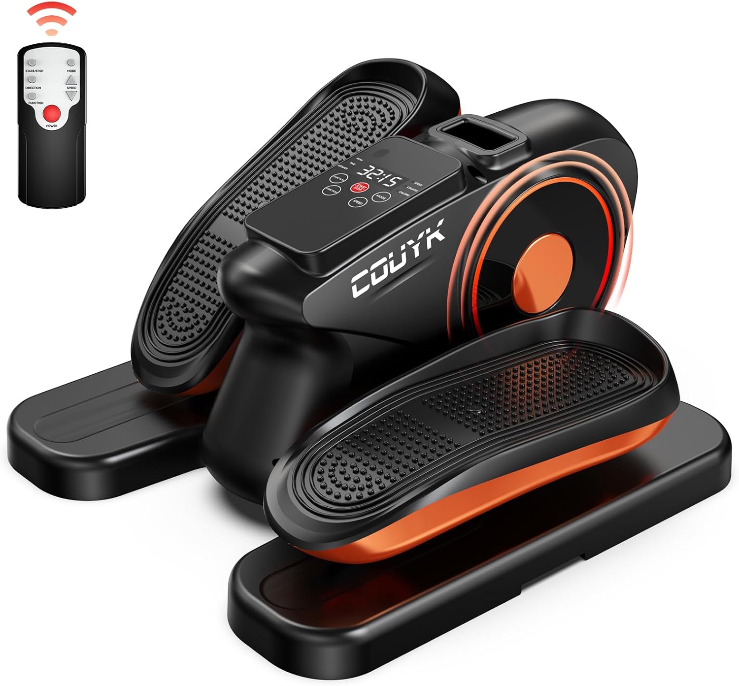 COUYK Under Desk Elliptical - Quiet & Portable Leg Exerciser