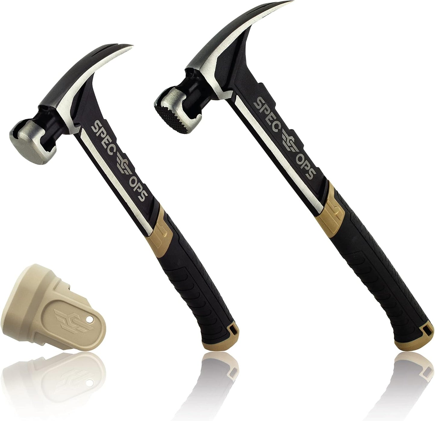 Spec Ops Tools Hammer Set: 20 Oz Nailing & 22 Oz Framing Hammer