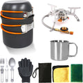 AOFUXTI Camping Mess Kit - Compact Cooking Set